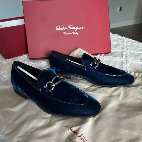 Salvatore Ferragamo | Shoes | Salvatore Ferragamo Blue  display picture 1